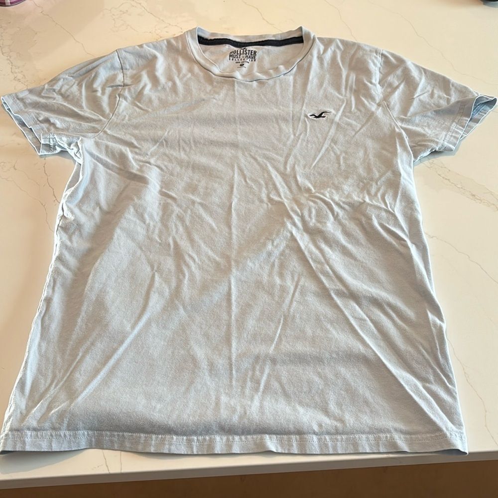 Light blue Hollister t-shirt